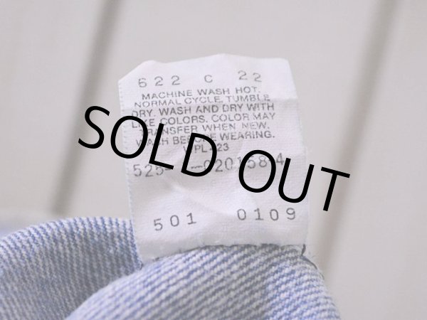 画像5: 1990s【Levi's】501ケミカル スリムフィット(RE-Silhouette)  表記w32  (5)