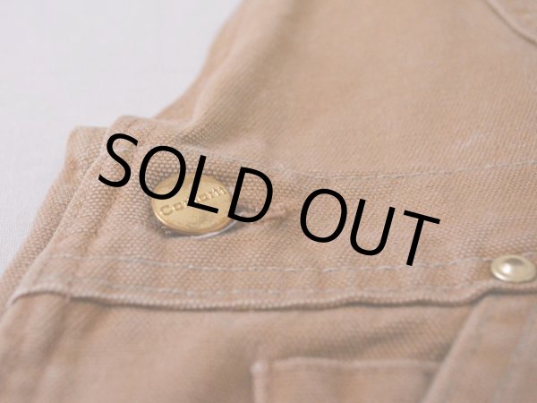 画像10: 1990s【Carhartt】ダブルニーダックオーバーオール US製  表記w38  (10)