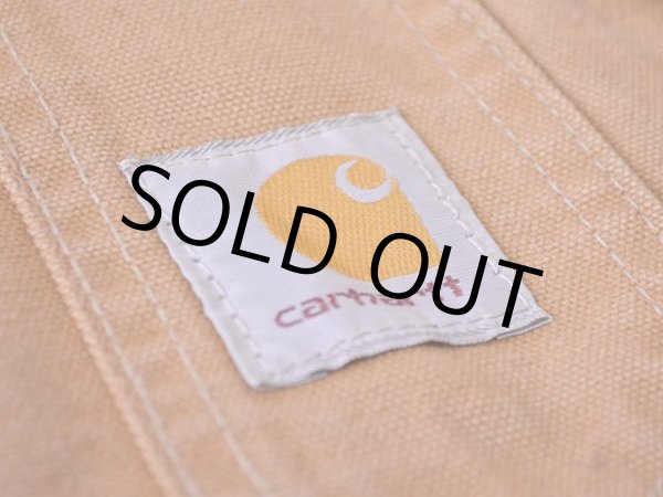画像4: 1990s【Carhartt】ダブルニーダックオーバーオール US製  表記w38  (4)