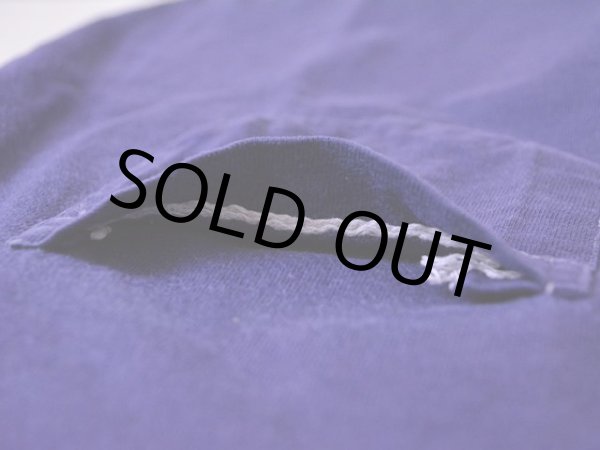 画像7: 1960s【TOWNCRAFT】無地ポケットTシャツ  表記L  (7)