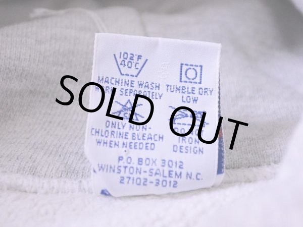 画像4: 1990s【Champion】リバースウィーブパーカー WISCONSIN  表記L  (4)