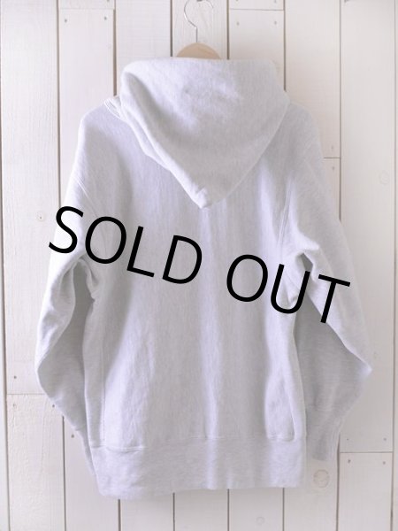 画像2: 1990s【Champion】リバースウィーブパーカー WISCONSIN  表記L  (2)