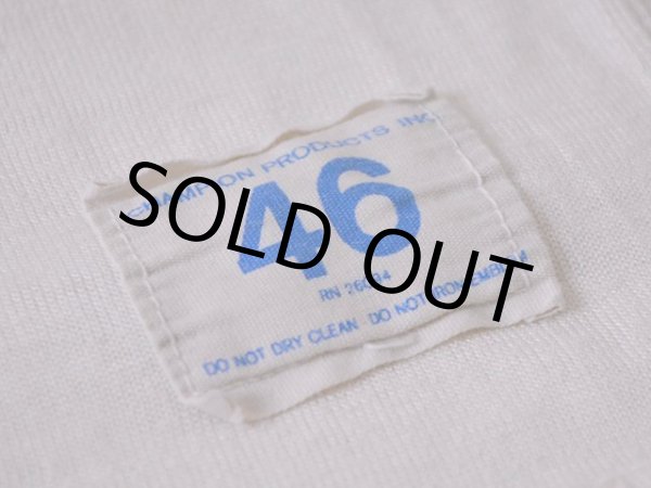 画像3: 1960s-70s【Champion】ナンバリングフットボールTシャツ  表記46  (3)