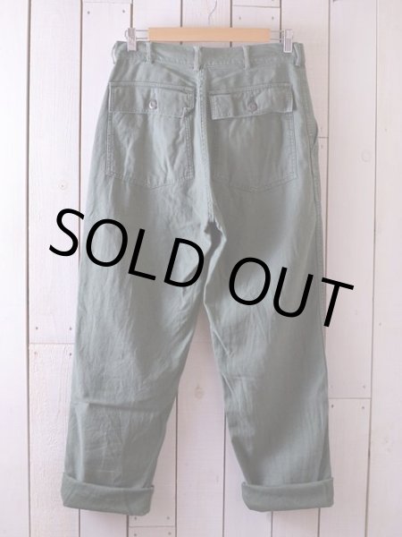 画像2: 1960s US.ARMYコットンベイカーパンツ　 表記W32  (2)