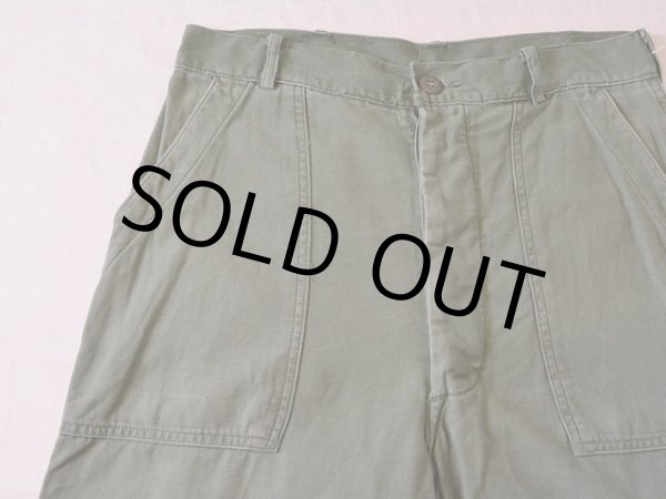 画像6: 1960s US.ARMYコットンベイカーパンツ　 表記W32  (6)
