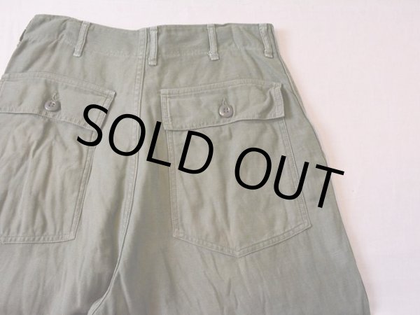 画像8: 1960s US.ARMYコットンベイカーパンツ　 表記W30  (8)