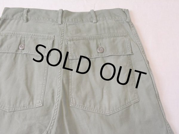 画像7: 1960s US.ARMYコットンベイカーパンツ　 表記W32  (7)