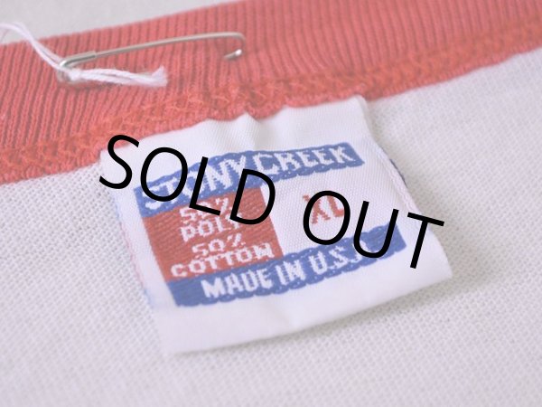 画像3: 1980s BUDMANリンガーTシャツ 両面プリント　 表記XL  (3)