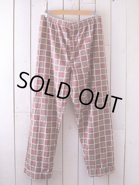 画像4: 1960s〜【TOWNCRAFT】パジャマセットアップ  表記M  (4)