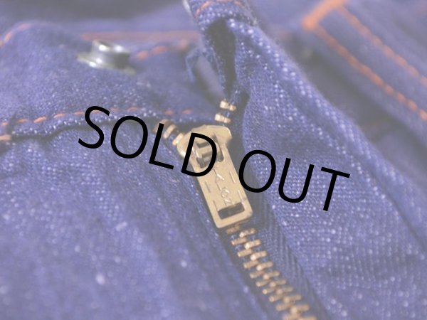 画像5: 1960sデニムワークパンツ ワンウォッシュ　 実寸W38  (5)