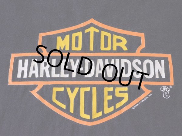 画像6: 1980s【HARLEY-DAVIDSON】バー&シールドTシャツ　 表記M  (6)