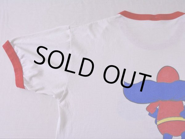 画像7: 1980s BUDMANリンガーTシャツ 両面プリント　 表記XL  (7)