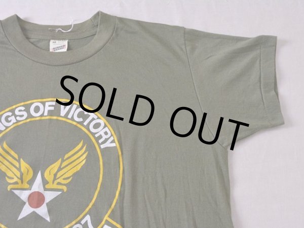 画像4: 1980s WINGS OF VICTORY AIR SHOW’87 Tシャツ U.S.AIR FORCE　 DEAD STOCK!! 　 表記M  (4)