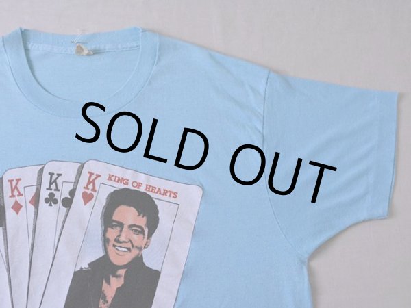 画像4: 1980s KING OF HEARTS ELVIS Tシャツ　 表記XL  (4)
