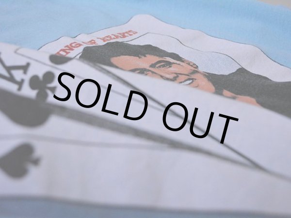 画像7: 1980s KING OF HEARTS ELVIS Tシャツ　 表記XL  (7)