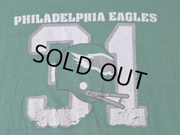 画像6: 1970s【Champion】WINフットボールTシャツ Philadelphia Eagles  表記M  (6)