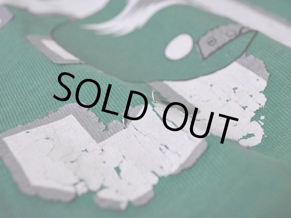 プリントに剥がれ。