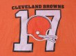 画像6: 1980s【Champion】WINフットボールTシャツ Cleveland Browns　 表記L  (6)