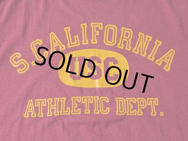 画像6: 1980sリバーシブルTシャツ University of Southern California　 実寸ML  (6)