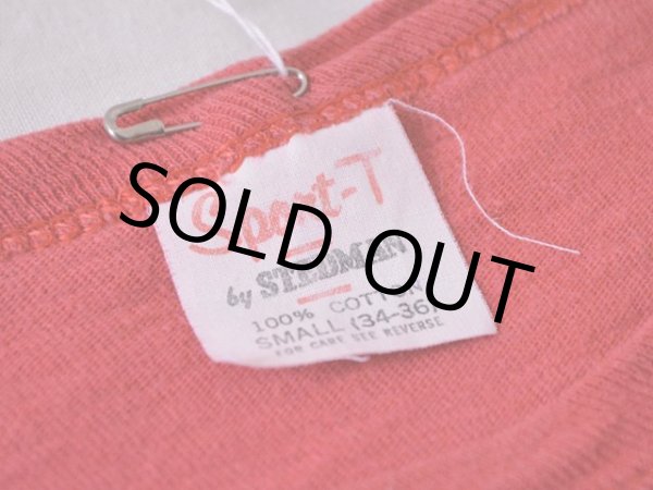 画像3: 1970s-80s CONVERSE ALL STAR Tシャツ 染み込みプリント　 表記S  (3)