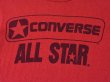 画像5: 1970s-80s CONVERSE ALL STAR Tシャツ 染み込みプリント　 表記S  (5)