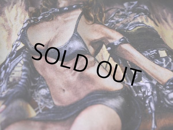 画像8: 1990s バイカースカルエロTシャツ　 表記L  (8)