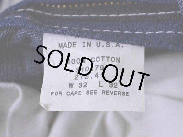 画像3: 1980s【KEY】デニムオーバーオール ワンウォッシュ　 表記w32  (3)