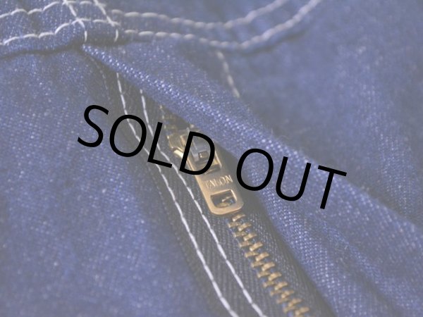 画像9: 1980s【KEY】デニムオーバーオール ワンウォッシュ　 表記w32  (9)