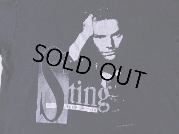 画像5: 1980s Sting Nothing Like the Sun Tour Tシャツ　 表記L  (5)