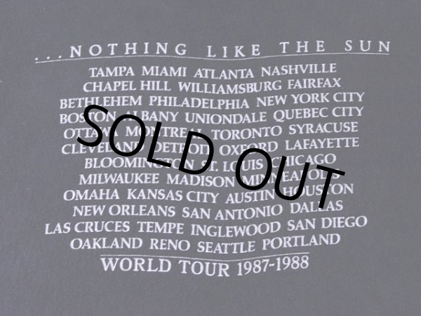 画像8: 1980s Sting Nothing Like the Sun Tour Tシャツ　 表記L  (8)