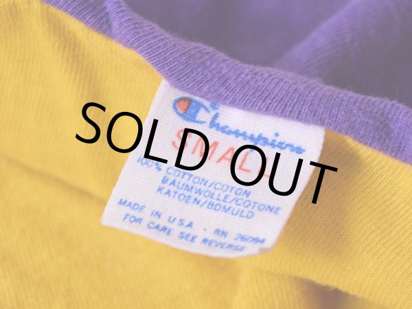 画像5: 1980s【Champion】リバーシブルTシャツ RIVERSIDE RAMS　 表記S  (5)