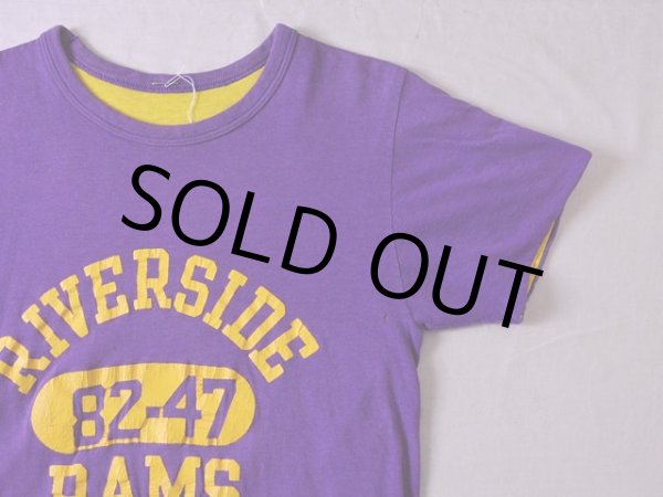 画像7: 1980s【Champion】リバーシブルTシャツ RIVERSIDE RAMS　 表記S  (7)
