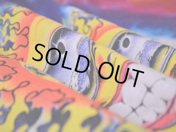 画像7: 1990s ゴキゲンな太陽タイダイTシャツ　 表記XL  (7)