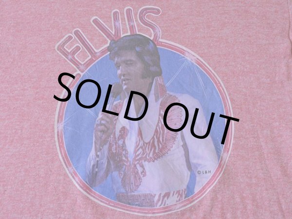 画像5: 1970s ELVIS杢リンガーTシャツ　 表記L(実寸SM)  (5)