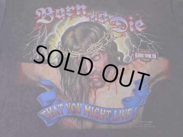 画像4: 1990s JESUS CHRIST HEAVENLY DIVINE SON Tシャツ　 実寸L  (4)