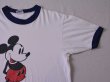 画像5: 1980s ミッキーリンガーTシャツ　 表記M  (5)