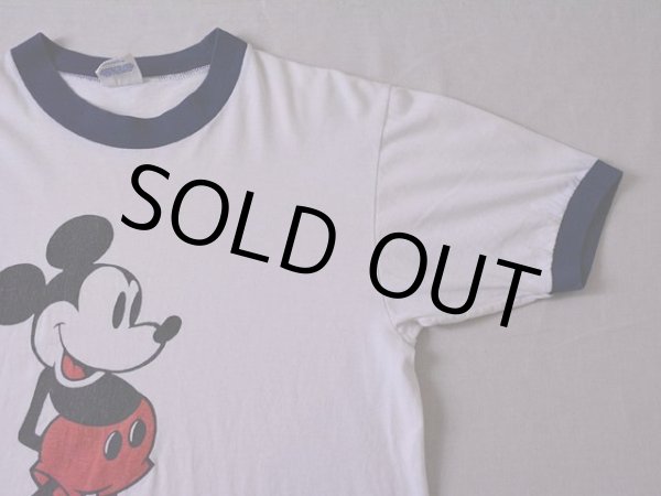 画像5: 1980s ミッキーリンガーTシャツ　 表記M  (5)