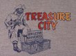 画像5: 1980s TREASURE CITY杢リンガーTシャツ　 表記M  (5)