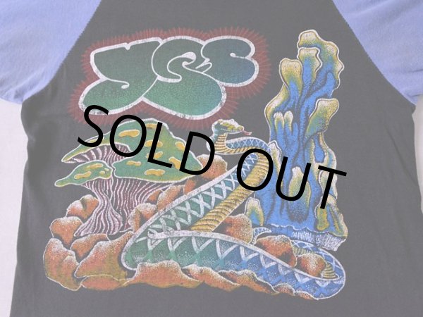 画像5: 1980s YES パキ綿ツアーTシャツ　 表記S  (5)