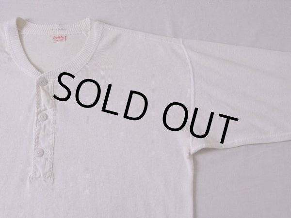 画像4: 1940s Healthknit ヘンリーネックTシャツ　 表記44  (4)