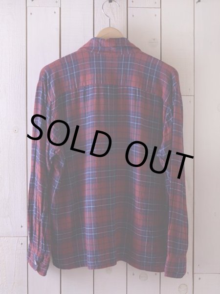 画像2: 1970s TOWNCRAFT レーヨンシャツ  表記L  (2)