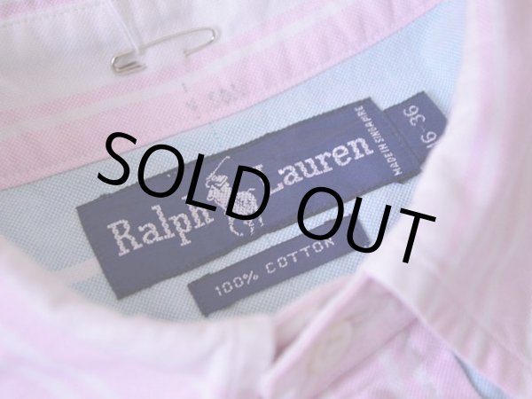 画像3: RalphLauren オックスフォードBDシャツ パステルカラー  表記16  (3)