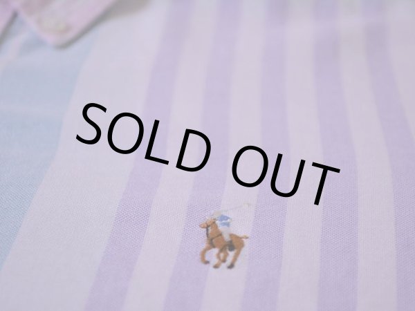 画像4: RalphLauren オックスフォードBDシャツ パステルカラー  表記16  (4)