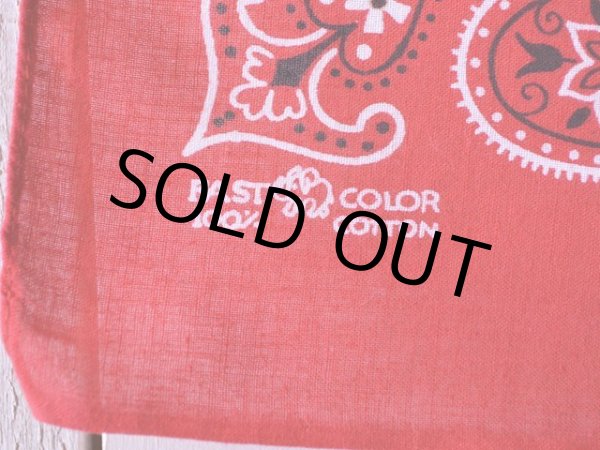 画像3: 1960s ELEPHANT BRAND FAST COLORバンダナ　 上鼻エレファント  (3)