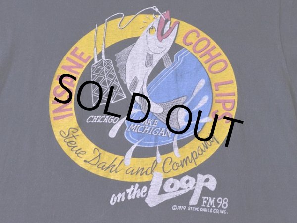 画像5: 1970s INSANE COHO LIPS STEVE DAHL Tシャツ　 表記M  (5)