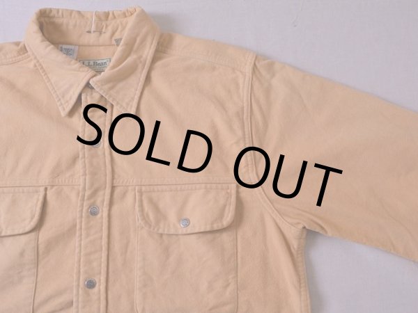 画像4: 1980s L.L.Bean シャモアクロスシャツ  表記S  (4)