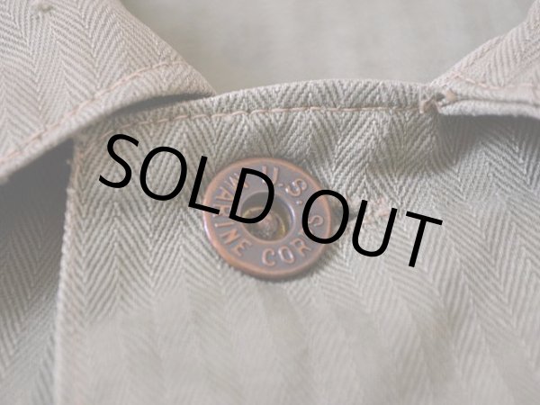 画像6: 1940s USMC P-1941 HBTジャケット　 表記38  (6)