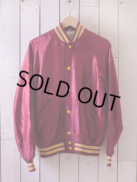 画像2: 1960s BUTWIN サテンスタジャン　 表記XS  (2)