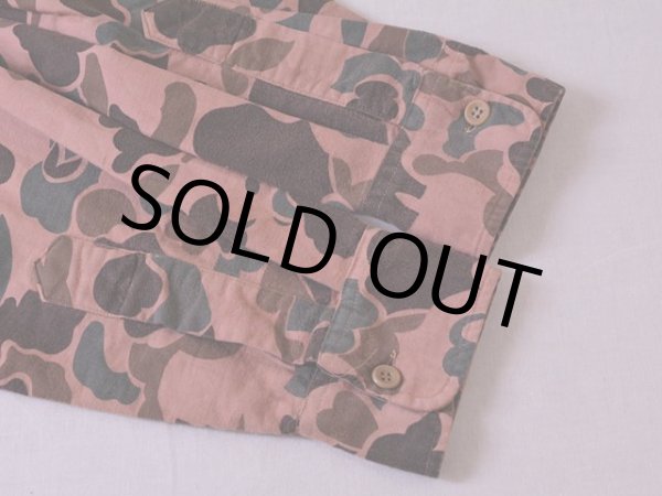 画像5: 1970s L.L.Bean 迷彩シャモアクロスシャツ　 表記16  (5)