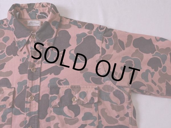 画像4: 1970s L.L.Bean 迷彩シャモアクロスシャツ　 表記16  (4)